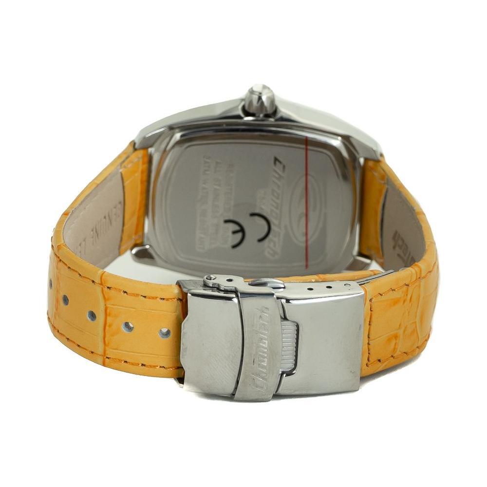Chronotech Orange Leather Watch CHCT7504LS06AC