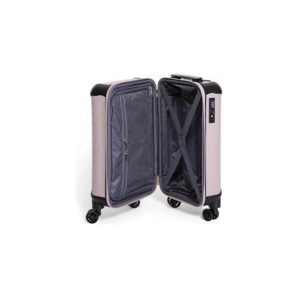 Guess Pink Polyethylene Luggage And Travel
