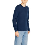 Calvin Klein Blue Recycled Wool Sportswear