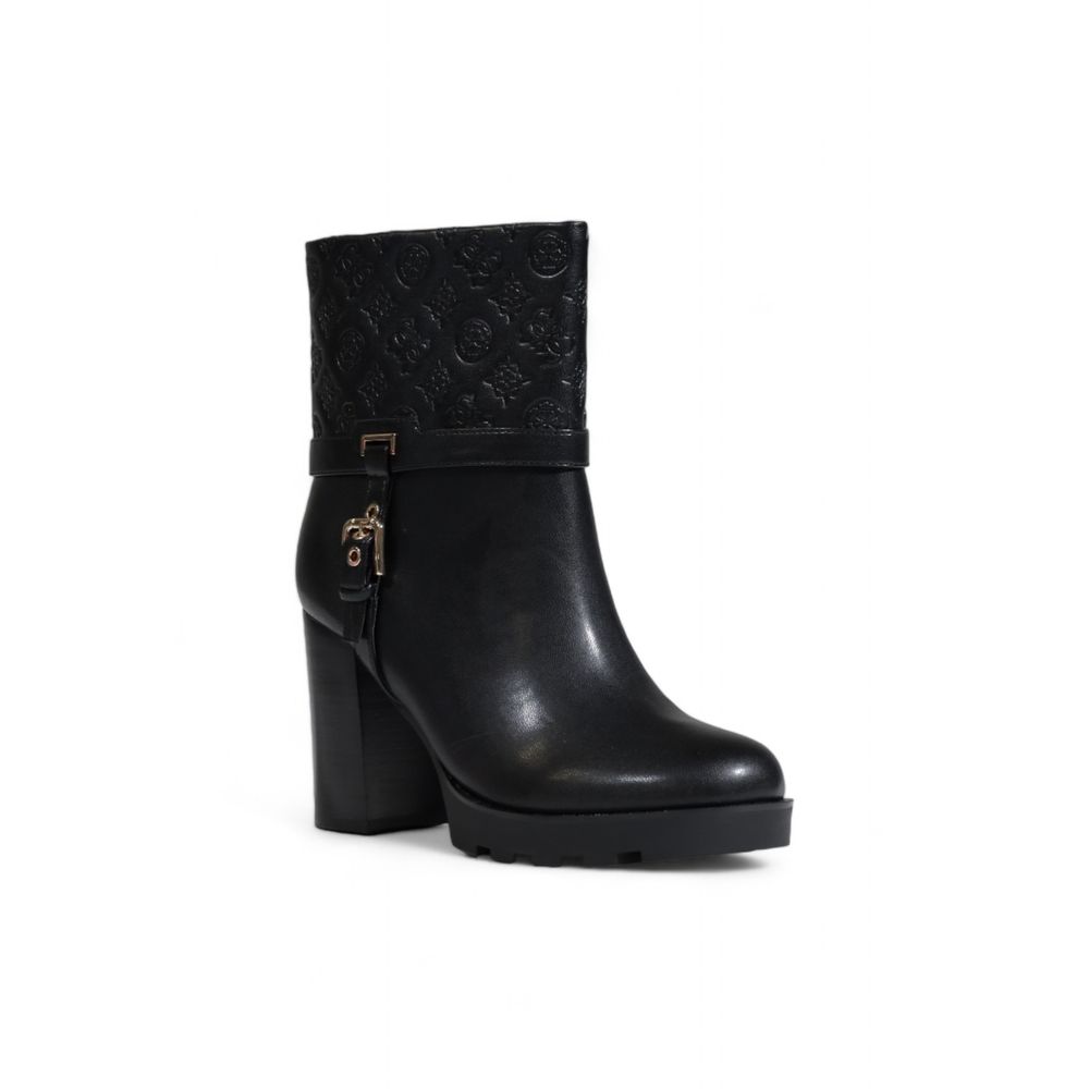 Guess Black Polyethylene Ankle Boots