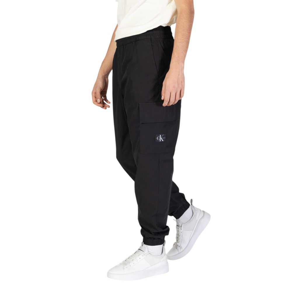 Calvin Klein Jeans Black Cotton Joggers Workout Pant