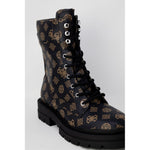 Guess Brown Artificial Leather Boot