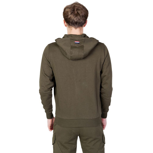 U.S. POLO ASSN. Green Cotton Sweater U.S. POLO ASSN. Dark Olive Green