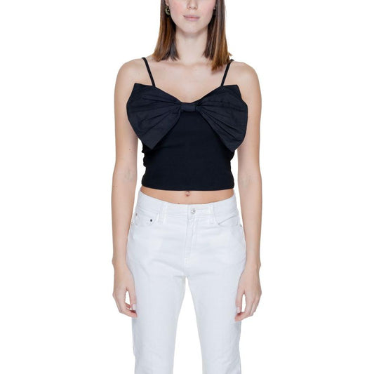 Only Black Organic Cotton Tops & T-Shirt Only Black