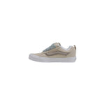 Vans Beige Leather Sneaker, durable women's shoes, 100% leather, rubber sole, versatile style for long walks and casual wear.