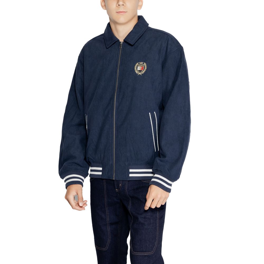 Tommy Hilfiger Jeans Blue Recycled Polyester Jackets And Coat