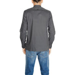 Antony Morato Gray Cotton Shirt AN-14637800153-IT46 | S