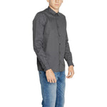 Antony Morato Gray Cotton Shirt AN-14637800153-IT46 | S