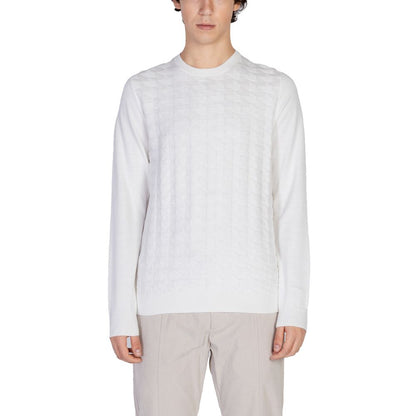 Antony Morato White Cotton Sweatshirt