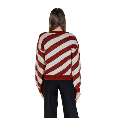 Vero Moda Bordeaux Recycled Polyester Sweatshirt