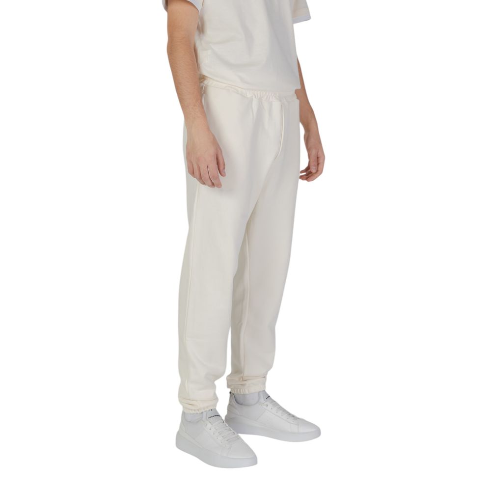 Underclub Cream Cotton Joggers (Workout Pants)