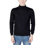 Alviero Martini Prima Classe Black Viscose Turtleneck