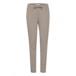 ICHI Beige Polyester Pant