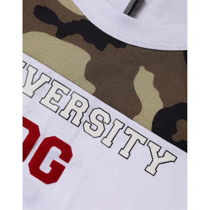 Dolce & Gabbana White Camouflage Tank Sleeveless T-shirt