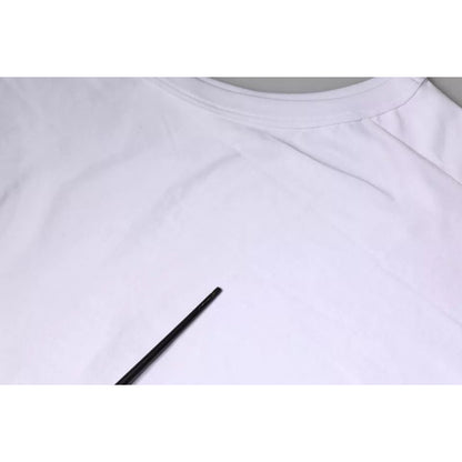 Dolce & Gabbana White Camouflage Tank Sleeveless T-shirt