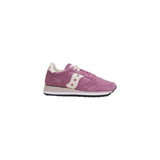 Saucony Pink Suede Leather Sneaker - Women's JAZZ TRIPLE S60530 with rubber sole, classic style, durable and comfortable for everyday wear