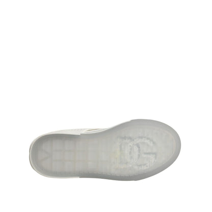 Dolce & Gabbana White DG Logo CUSTOM 2.Zero Sneakers Shoes