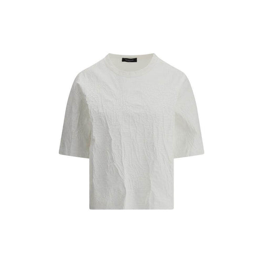 Fabiana Filippi Crackle T-Shirt Fabiana Filippi Gray