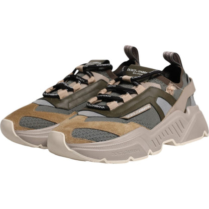 Dolce & Gabbana Multicolor Daymaster Low Top Sneakers Shoes