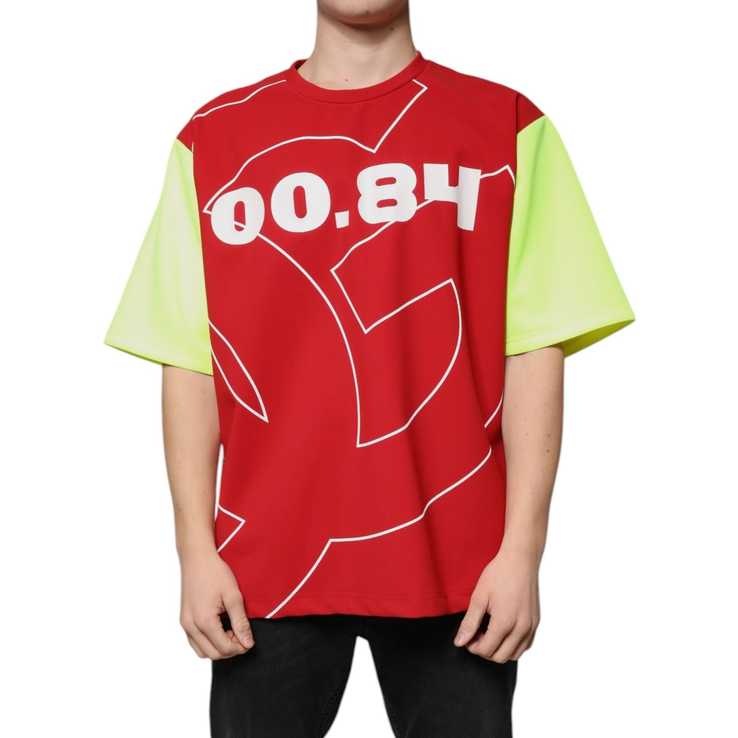 Dolce & Gabbana Multicolor Logo Cotton Men Crew Neck T-shirt