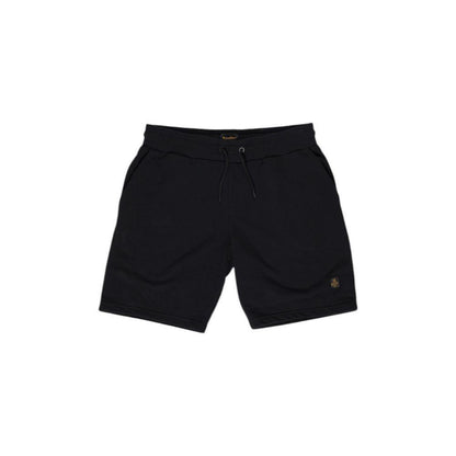 Refrigiwear Black Cotton Bermuda