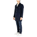 Hydra Clothing Blue Wool Coat HY-15713600128-IT52 | XL