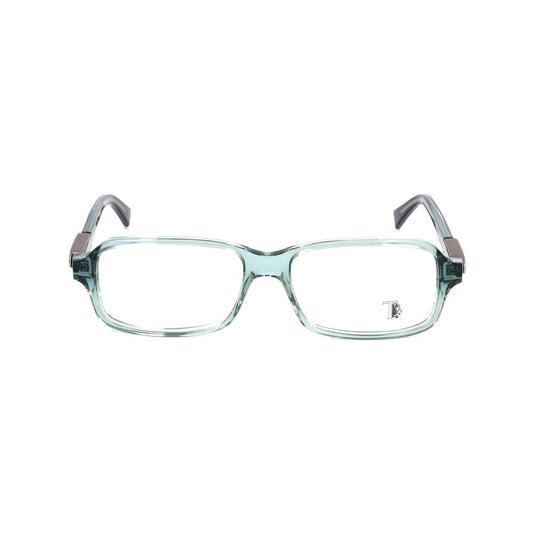 Tod's Turquoise Acetate Frames featuring bright turquoise color, lens/bridge/temple measures 52/15/135mm suitable for women.