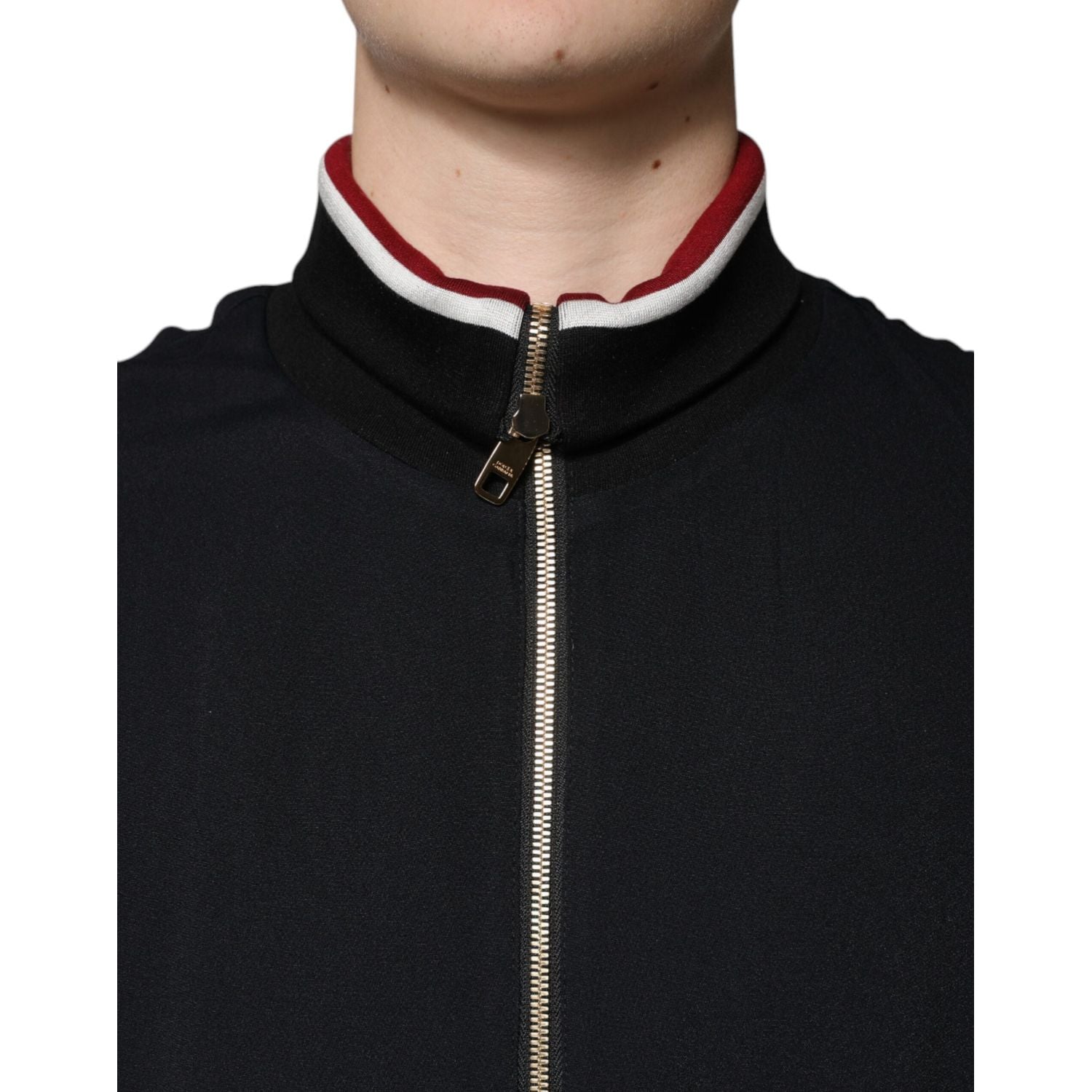 Dolce & Gabbana Black DG King Full Zip Sweatshirt Sweater