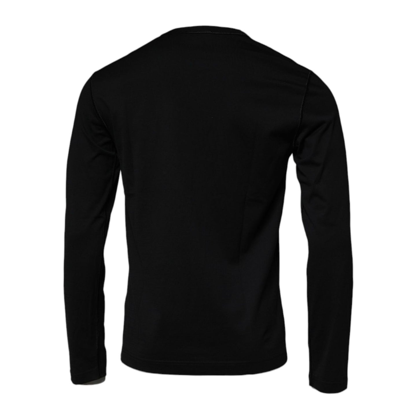 Dolce & Gabbana Maroon Cashmere Crew Neck Pullover Sweater