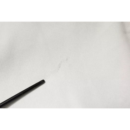 Dolce & Gabbana White Caesar Cotton Hooded Pullover Sweater