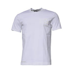 Dolce & Gabbana White DG Logo Crew Neck Short Sleeves T-shirt