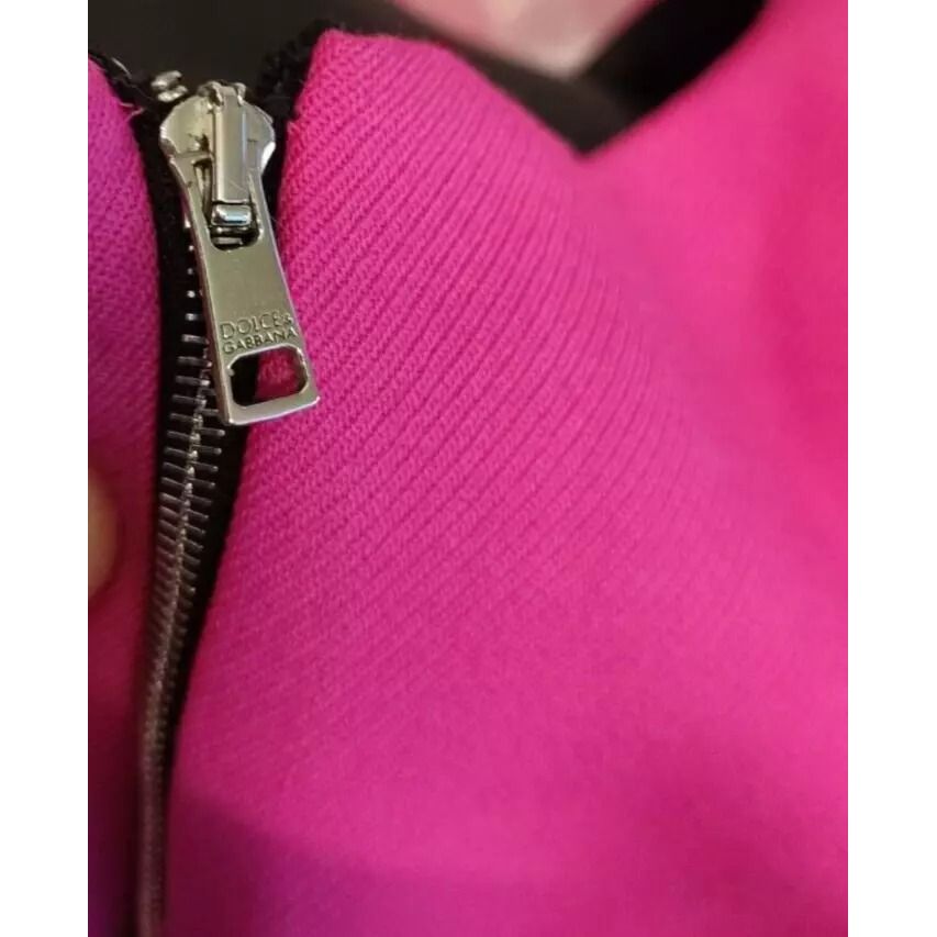 Dolce & Gabbana Pink Sleeveless Bodycon A-line Mini Dress