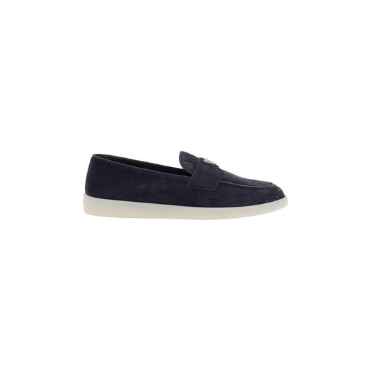 Prada Suede Loafers PR-2DG124FG001103F0008-EU41.5/US8.5