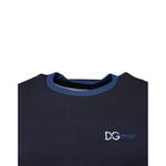 Dolce & Gabbana Blue Cotton Stretch Crewneck Underwear T-shirt