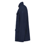 People Of Shibuya Blue Cotton Men's Jacket