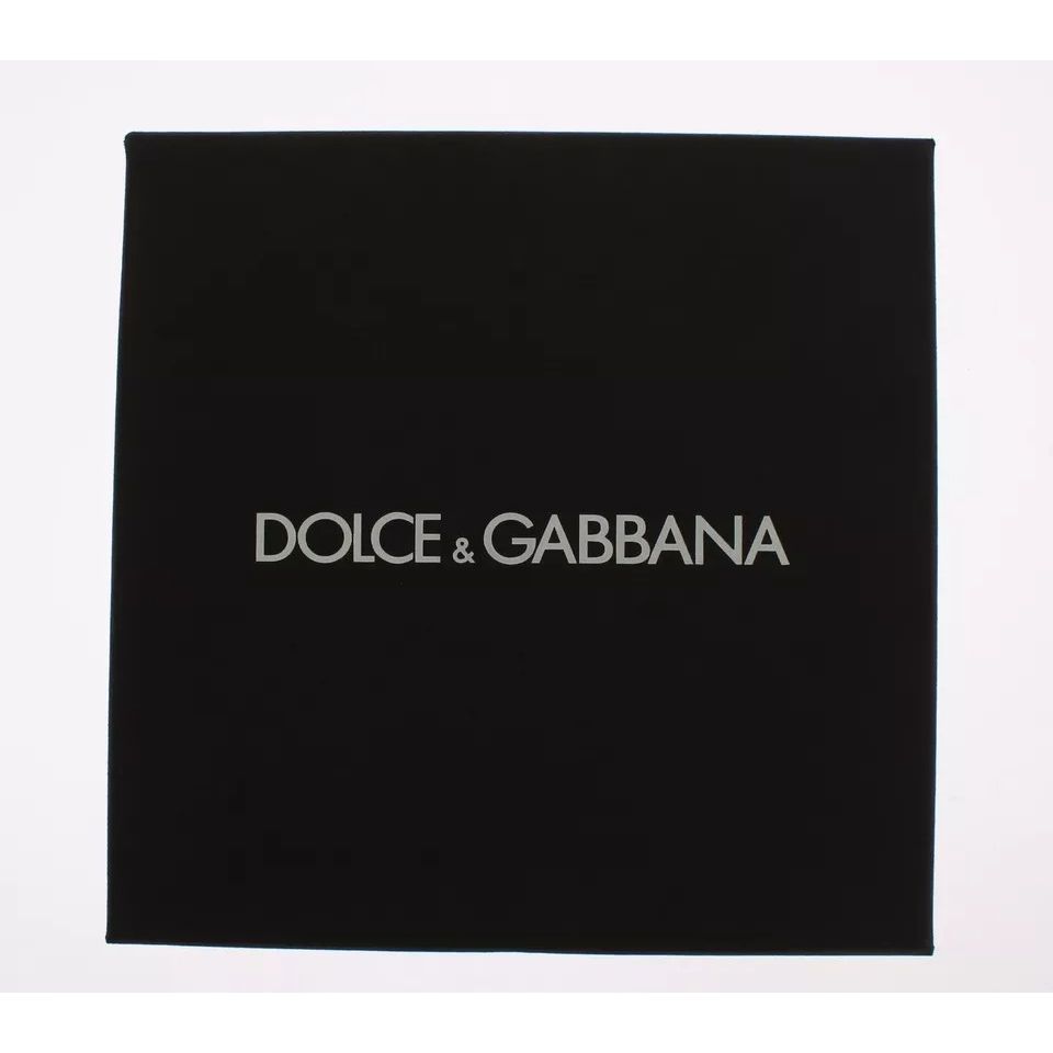 Dolce & Gabbana Brown Leather Wrist Slim Women Gloves