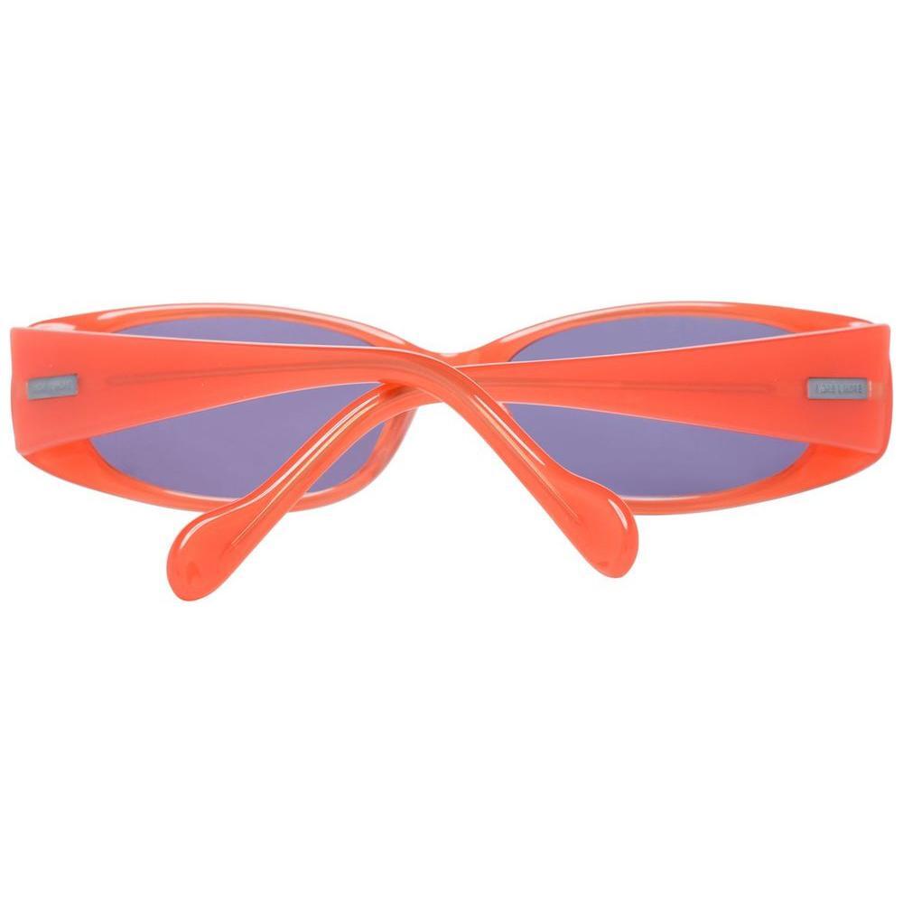 More & More Orange Plastic Sunglasses M&MM5430453333AC
