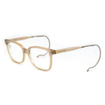 Vuarnet Brown Acetate Frames with Optique Archive design, women's glass frames, 50/14/110 mm measurements