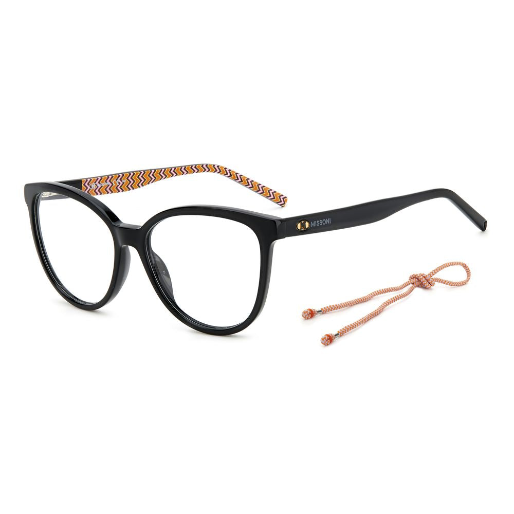M Missoni Black Acetate Glasses (Frames)