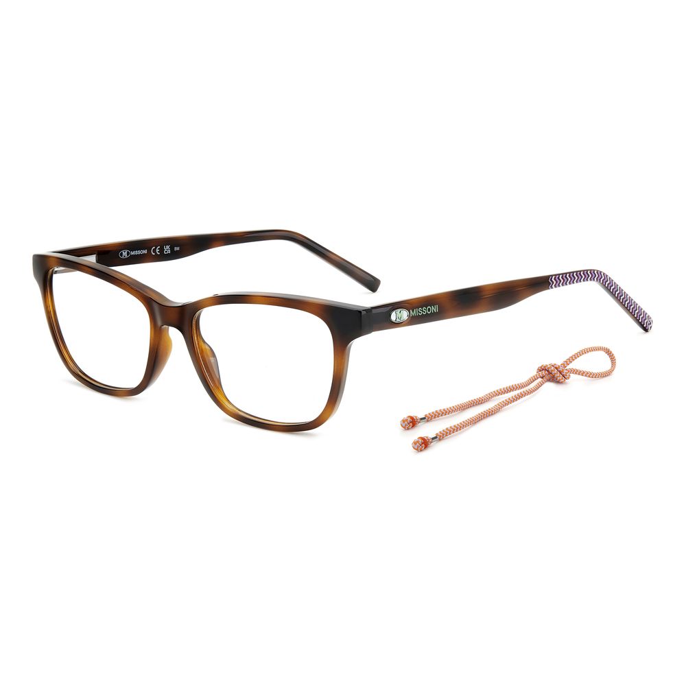 M Missoni Brown Acetate Frames with detachable strap, 52/16/140mm size