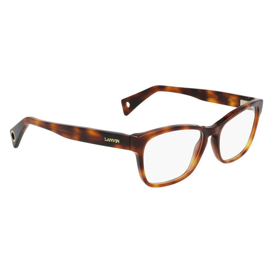 Lanvin Brown Acetate Frames - Women's Glasses LNV2603-214 with dimensions 53/16/140 mm.