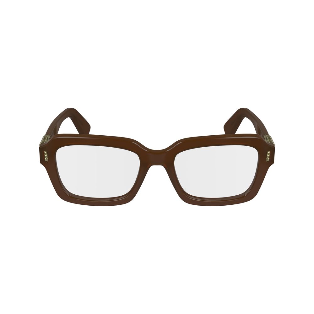 Lanvin Brown Acetate Frames for women, model LNV2653-235, lens/bridge/temple 50/18/145mm, stylish brown eyewear.