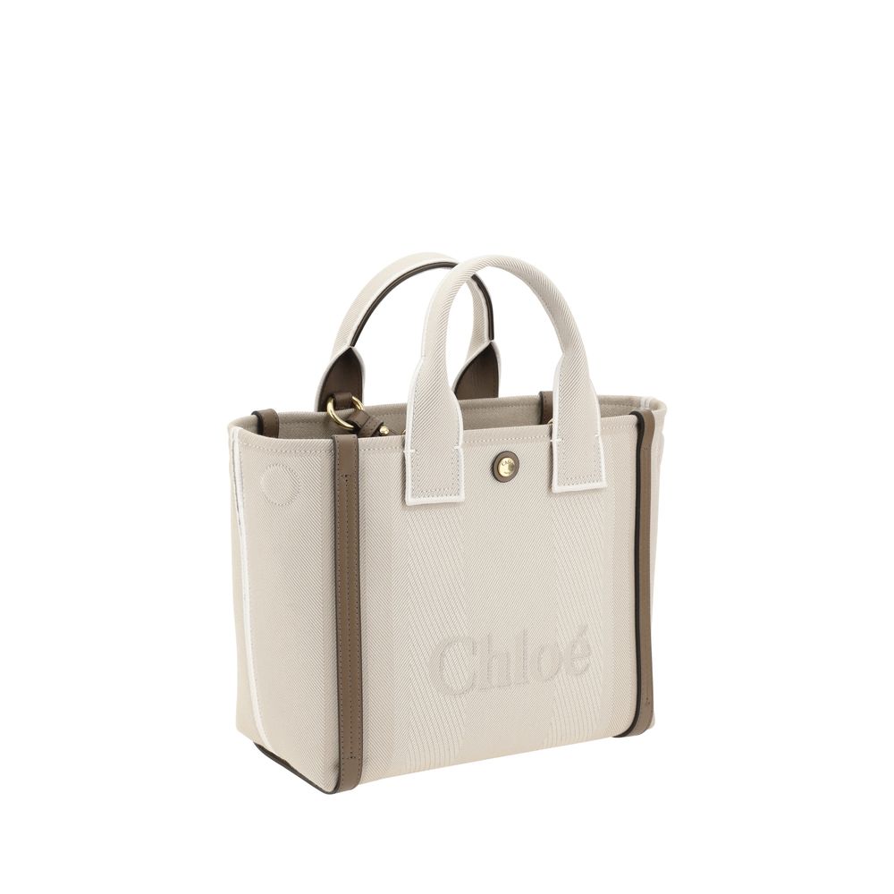 Front view with bag zipped and handles upright.