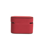 Dolce & Gabbana Red PVC Embossed Logo Plaque Holder Airpods Case