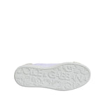 Dolce & Gabbana White Nylon Leather Low Top Sneakers Shoes