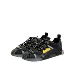 Dolce & Gabbana Black Green Camo NS1 Low Top Sneakers Shoes