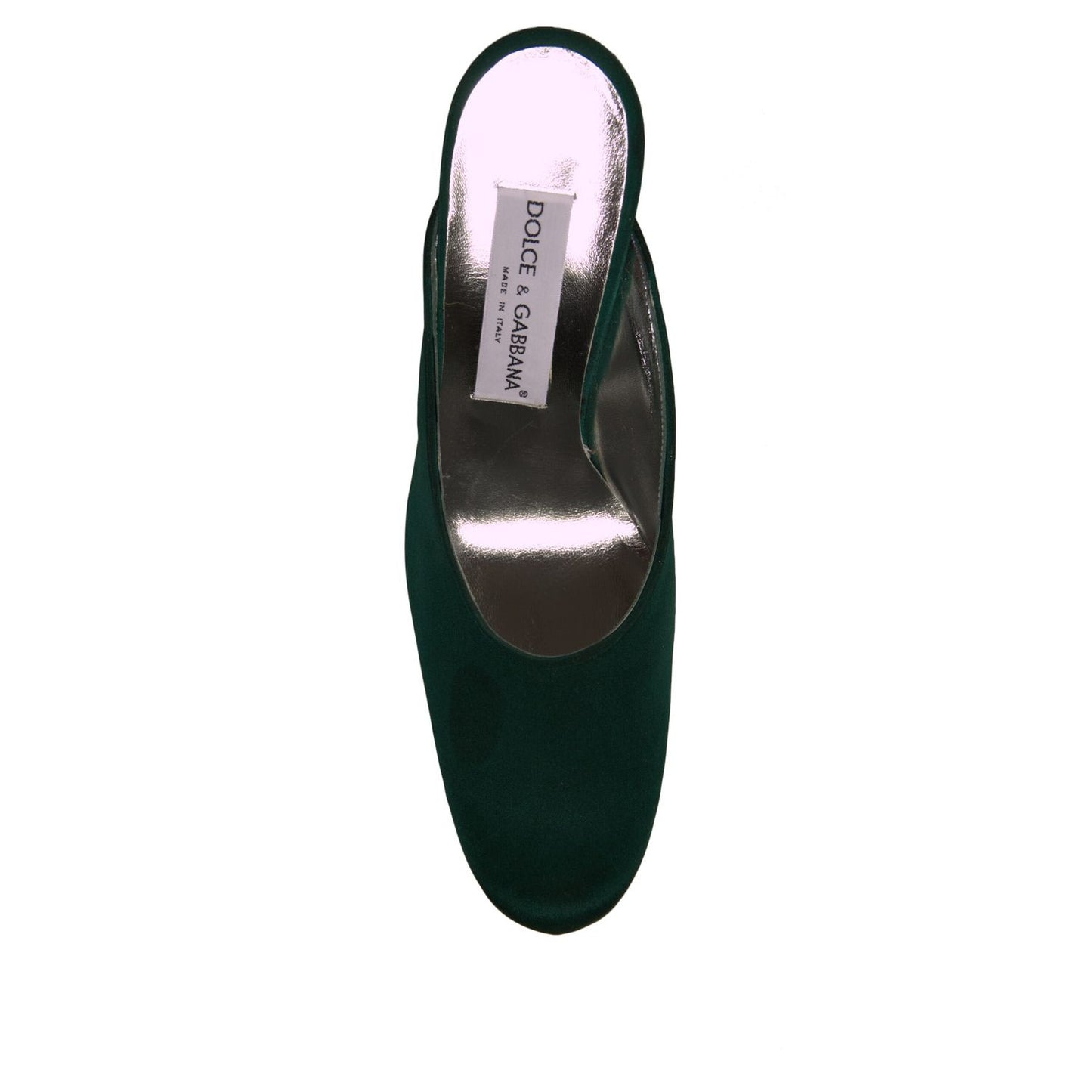 Dolce & Gabbana Green Suede Leather High Heel Pumps Shoes