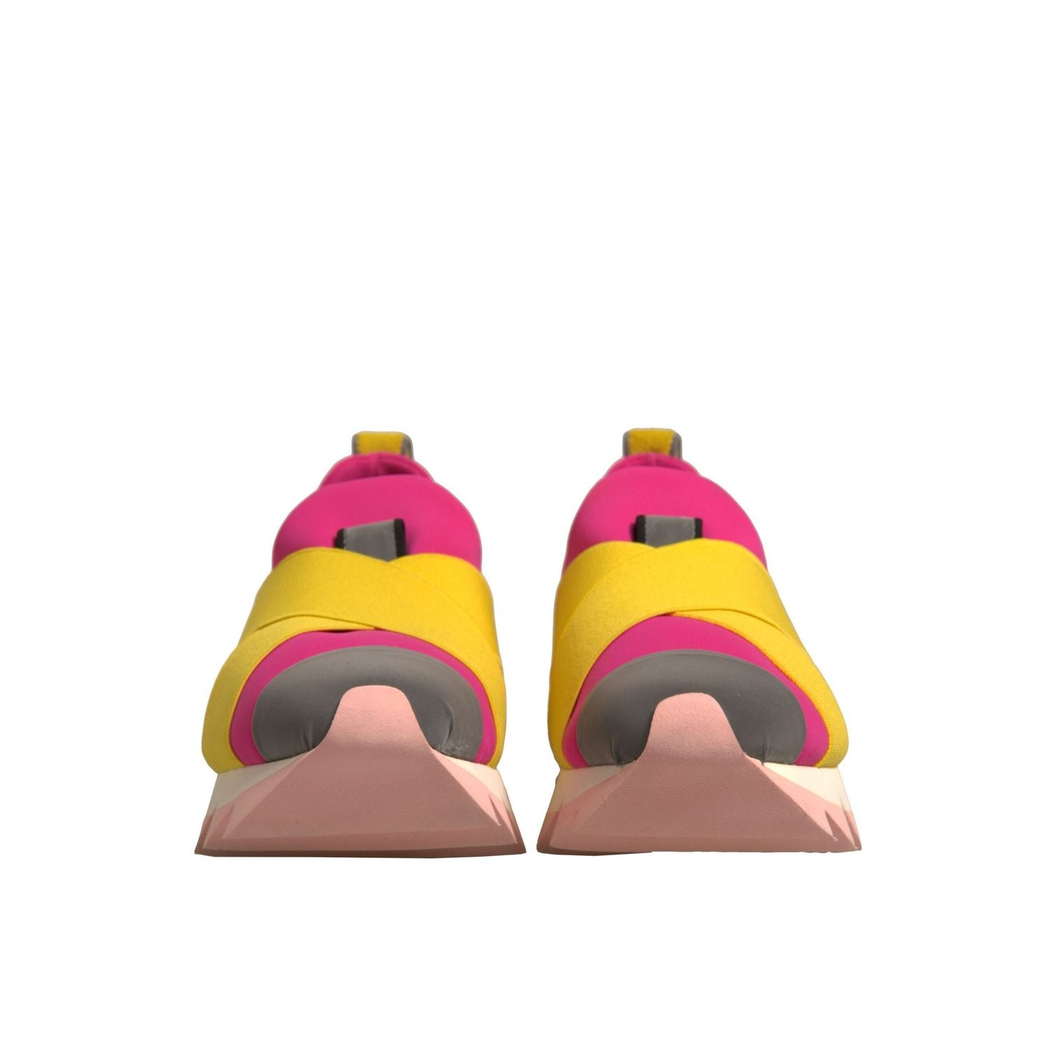 Dolce & Gabbana Multicolor Neoprene Elastic Ibiza Sneakers Shoes