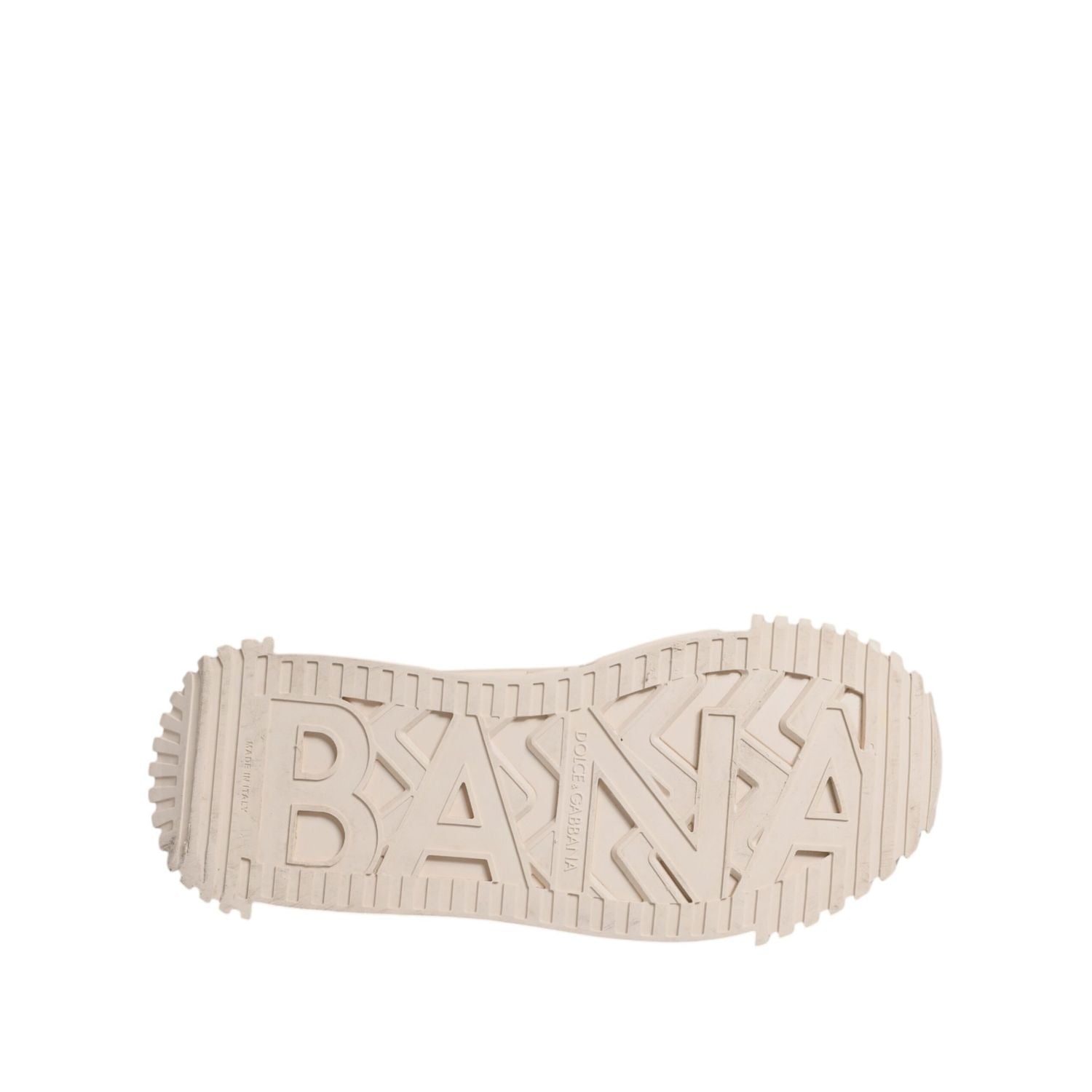 Dolce & Gabbana White Lace NS1 Low Top Sneaker Sports Shoes