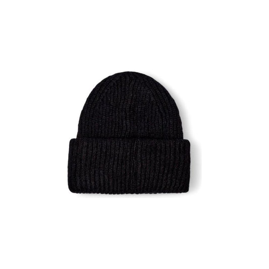 Calvin Klein Black Alpaca Leather Hats & Cap